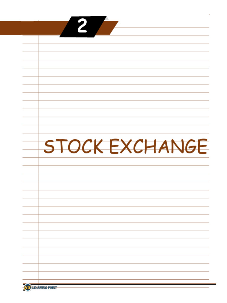 02 Stock Exchange 03 09 2023 | PDF