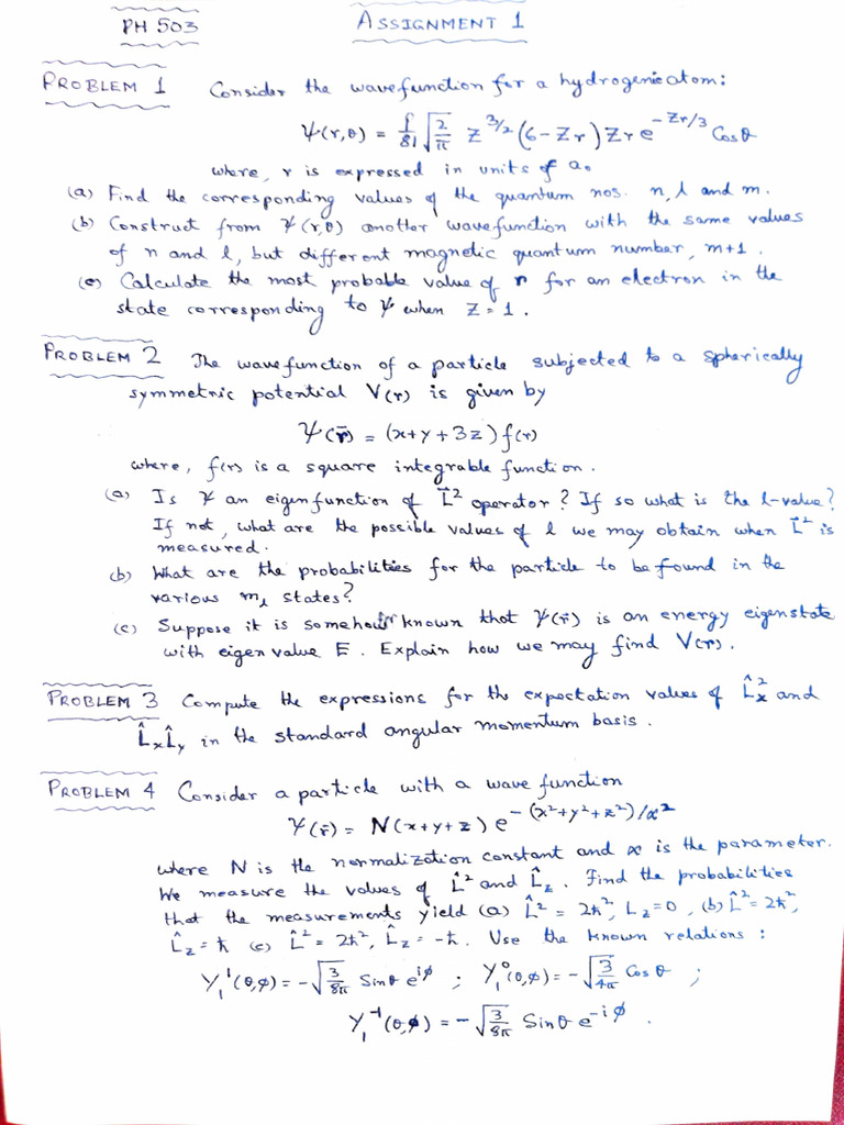 Problem Set 1 | PDF