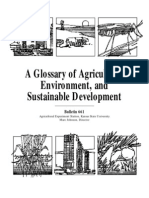 Glossary of Agri, Env and SD