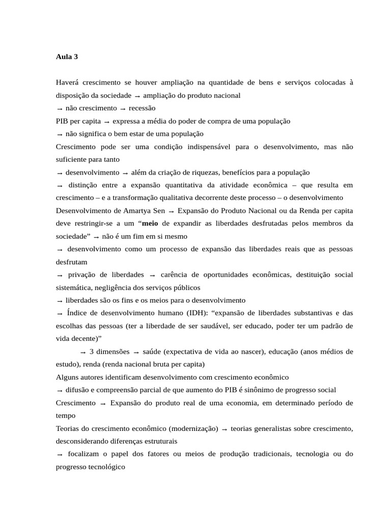 Aula 3 | PDF