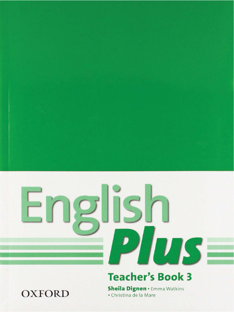 English Plus 3 Teacher S Book | PDF