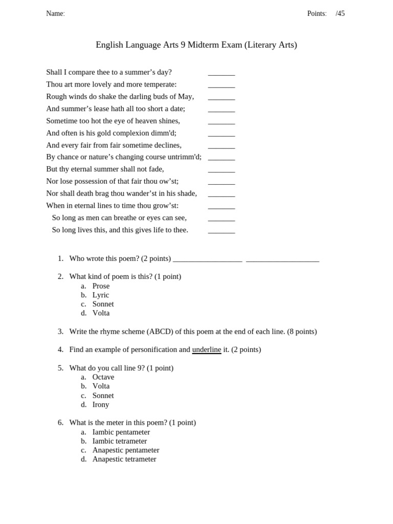Midterm Exam Only 3 Units | PDF