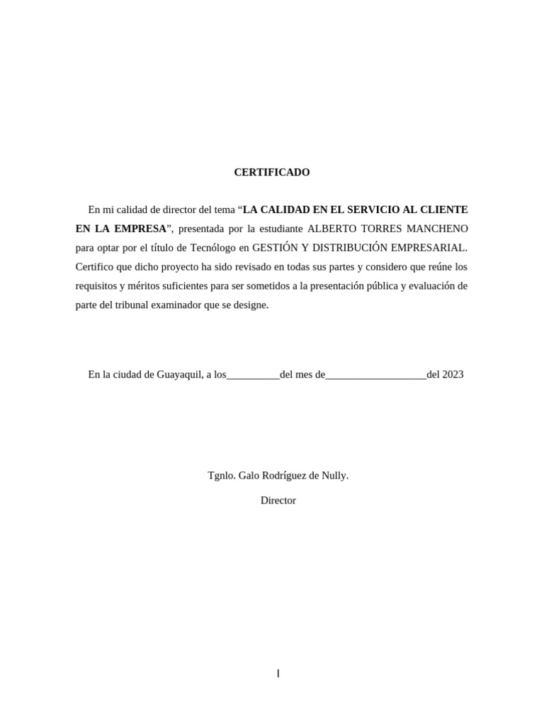 Partes 2 - La Calidad en El Servicio Al Cliente en La Empresa | PDF