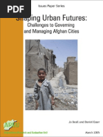 Shaping Urban Futures