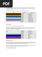 Color Values