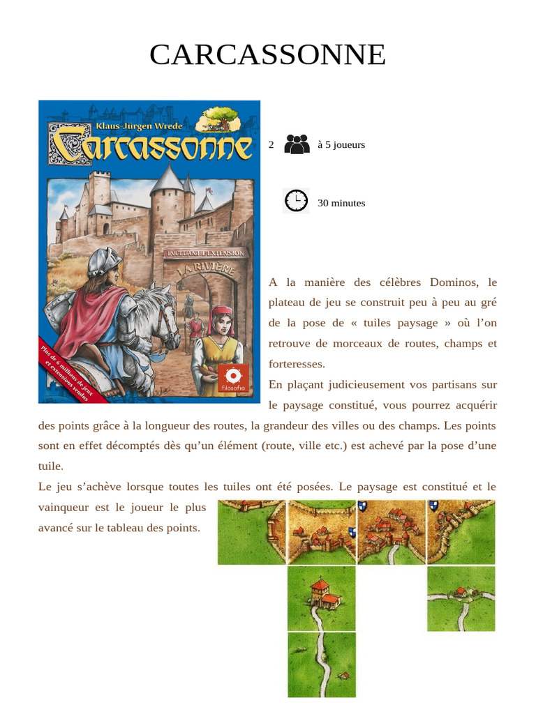 Carcassonne | PDF