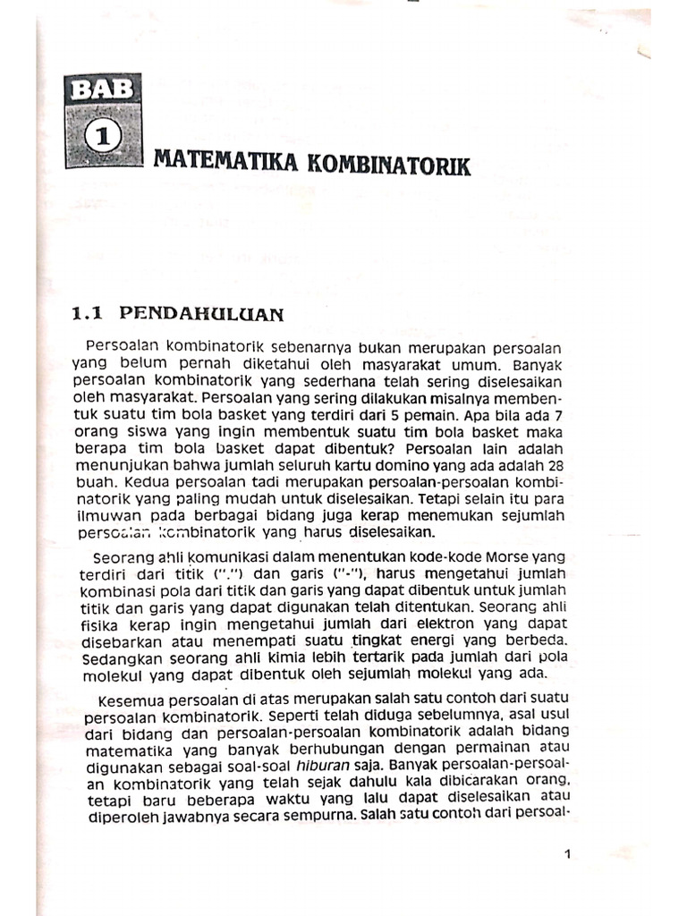 Pertemuan 1 | PDF