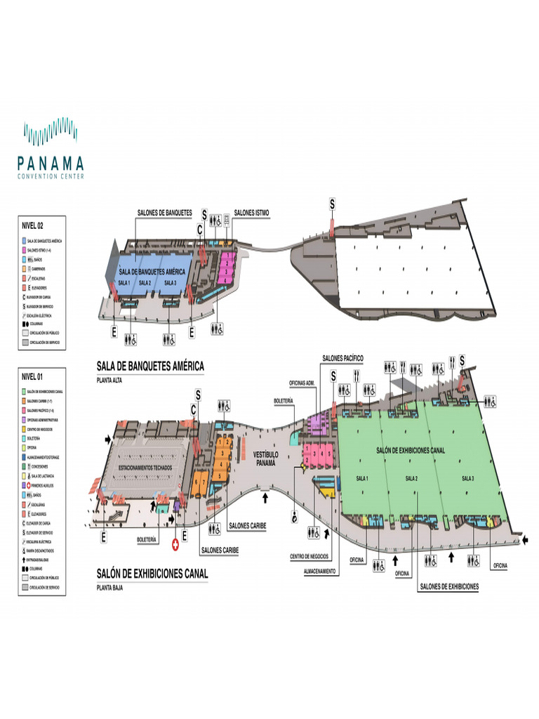 Planos Planta General Panama Convention Center 1 | PDF