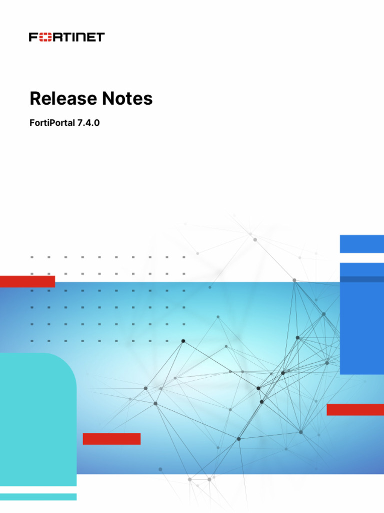 FortiPortal 7.4.0 Release Notes | PDF
