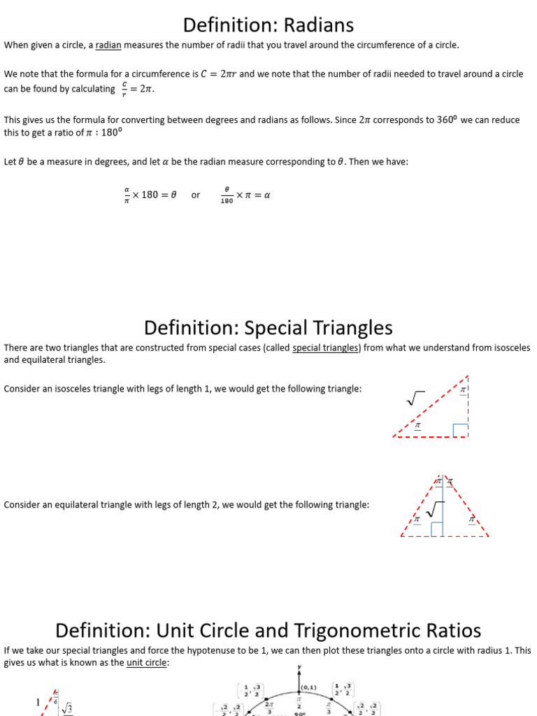 Lesson 13 Trigonometry Pdf