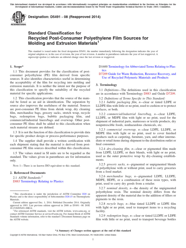 D5491.23911 - Classification RPC PE | PDF