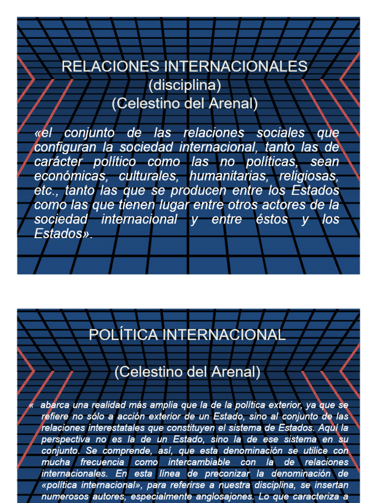 Conceptos RRII y Actores Int | PDF