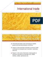 International Trade: Group 4