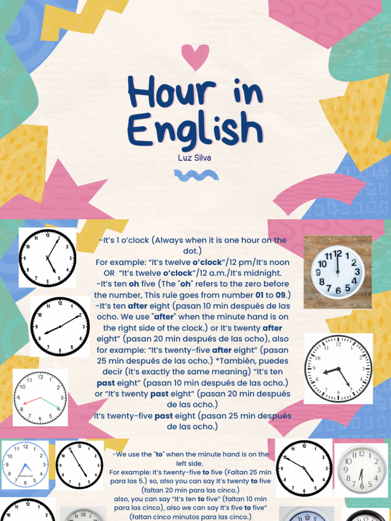 Hour in English-5 | PDF
