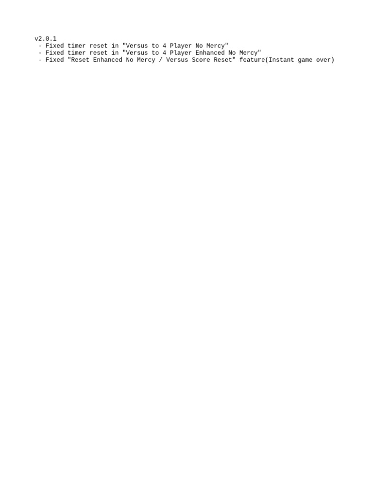 Change log pdf