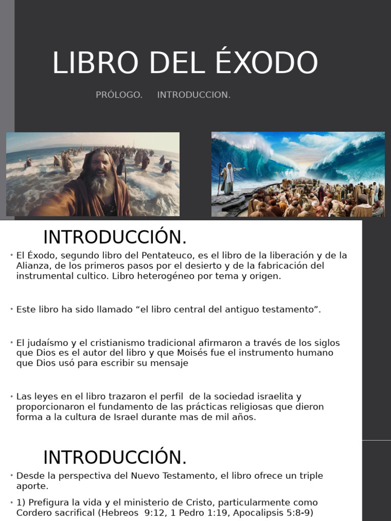 Exodo Unidad 1 Pdf