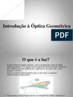 Introdução à Óptica Geométrica