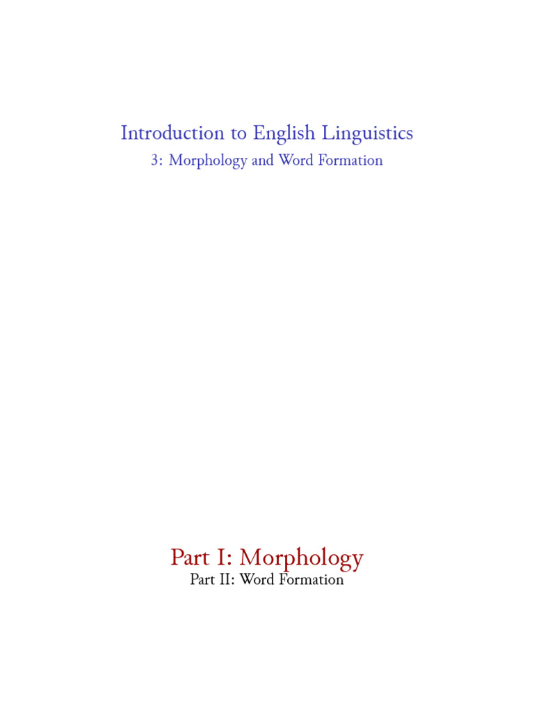 03 morphology and word formation pdf