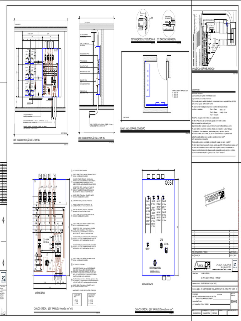 Aur Ele Pe 0004 r00 Painel QGBT | PDF