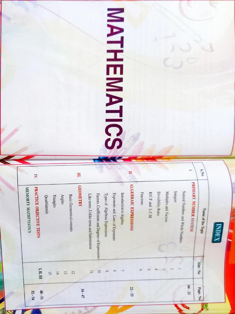 New Math Transition | PDF