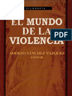 El Mundo de La Violencia Sanchez Vazquez