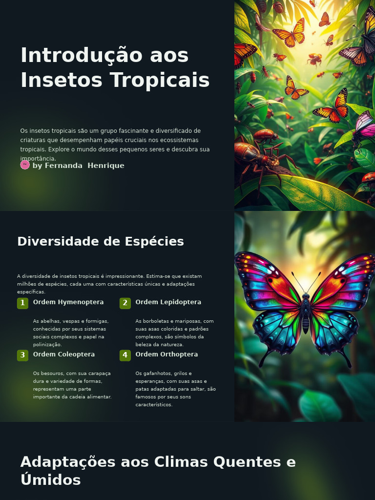 Introducao Aos Insetos Tropicais | PDF