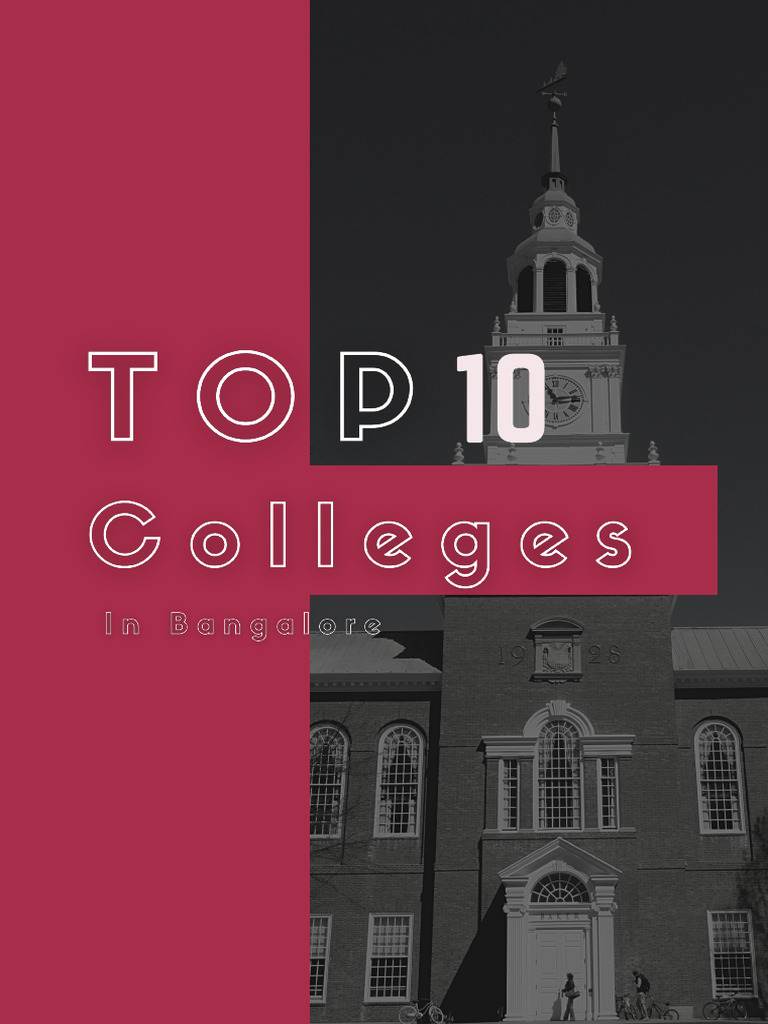 Top Engineering Colleges in Bangalore | PDF | Engineering