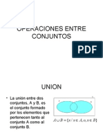 2. Operaciones Entre Conjuntos