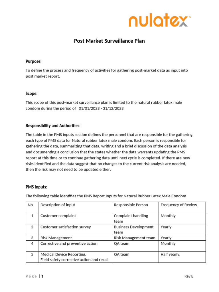 PMS Plan PDF