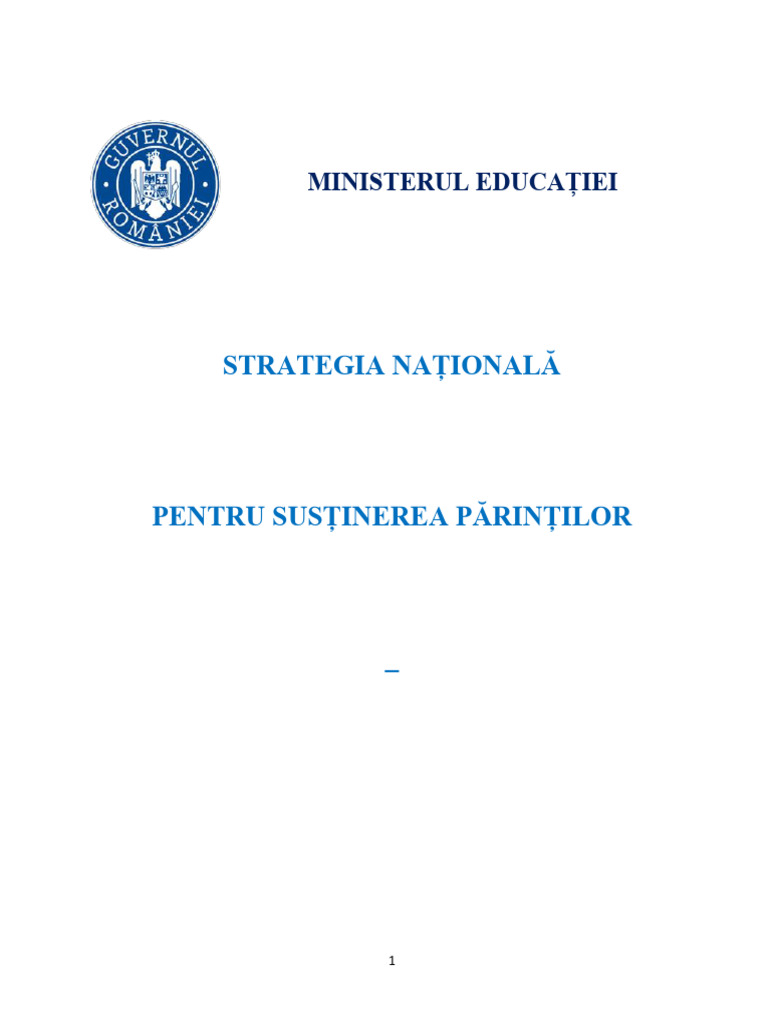 Proiect SNSP 2024 2030 | PDF