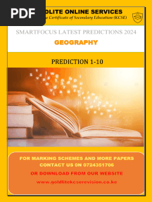 Kcse Geo Latest Predictions 2024