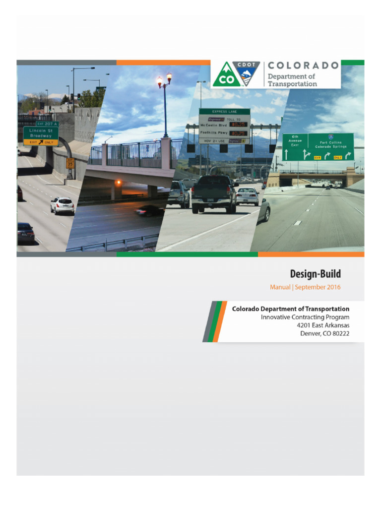 Design-Build Manual | PDF