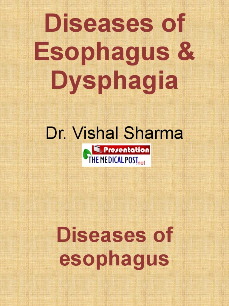 20 Diseases of Esophagus Dysphagia | PDF | Esophagus | Medical Specialties