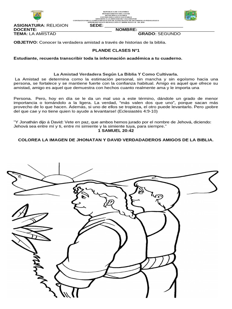 RELIGION GRADO 2º | PDF