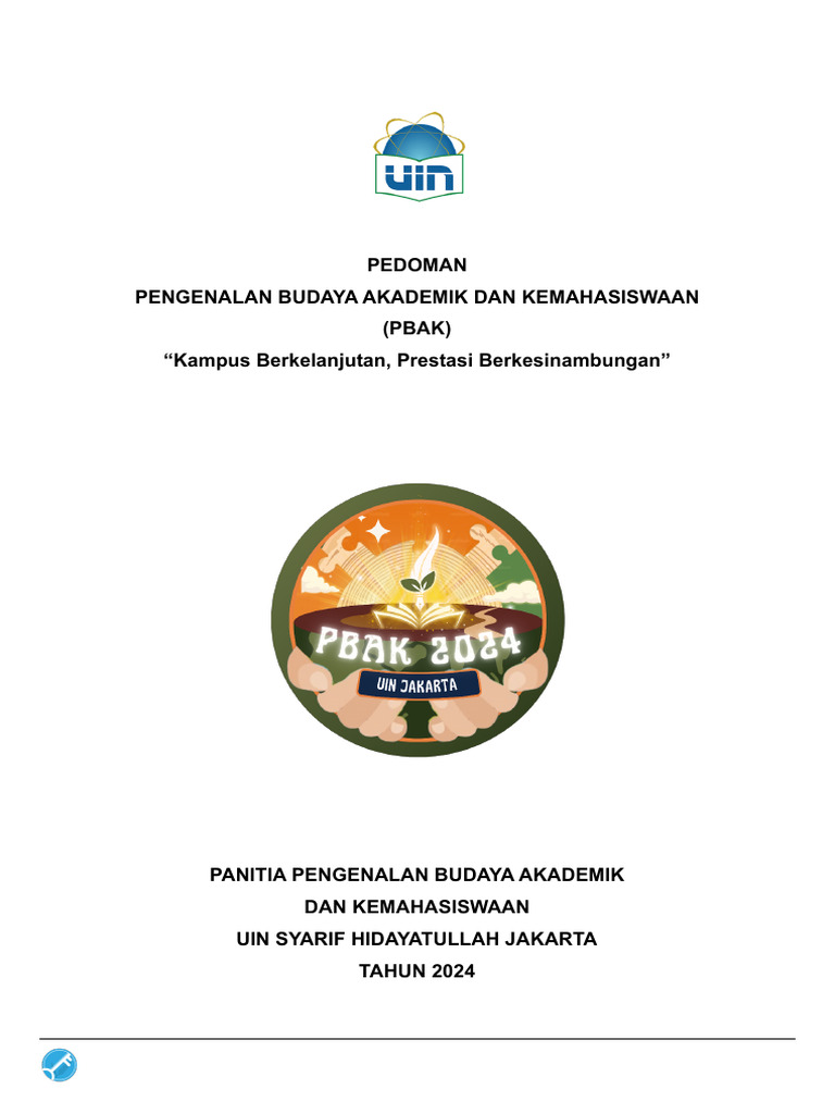 Pedoman PBAK Mahasiswa Baru 2024/2025 | PDF | Indonesia