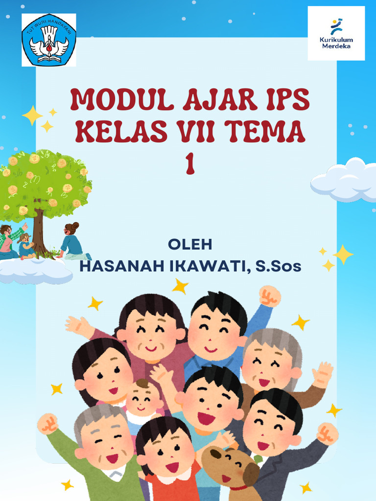 Modul Ajar Tema 1 Keluarga Bu Ika Pdf