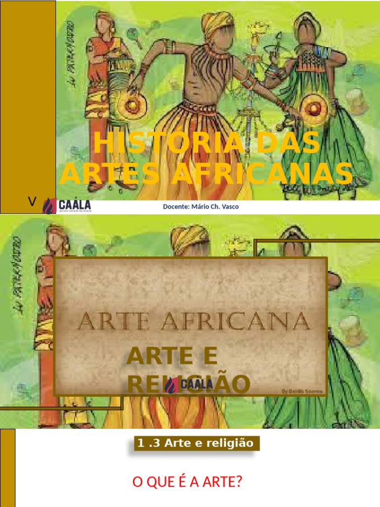 Arte e Religião nas Culturas Africanas | PDF | Educación en artes ...