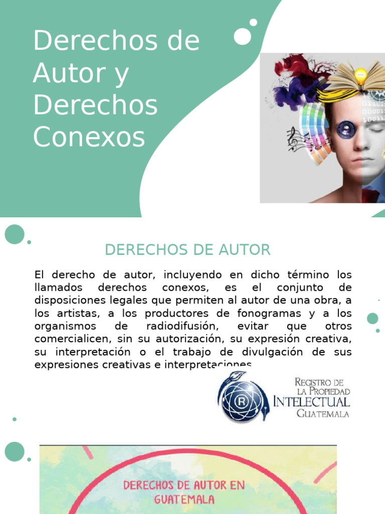 Derechos de Autor y Conexos: Guía Legal | PDF | Justicia | Derecho