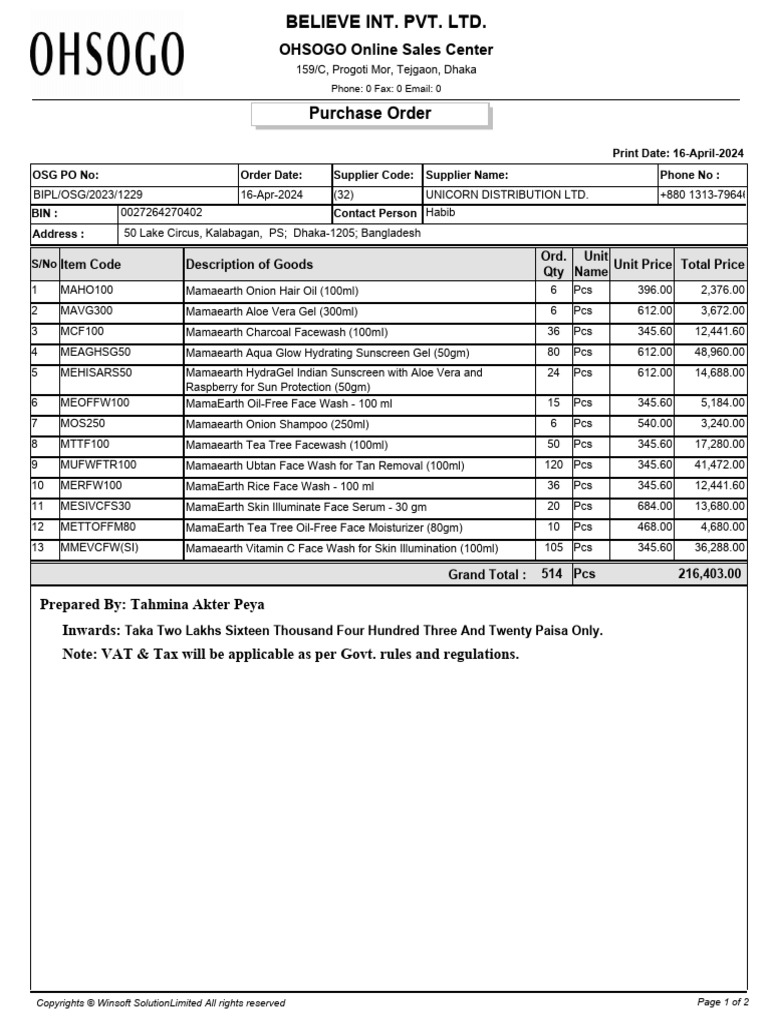 unicorn-distribution-mamaearth-po-1229-pdf