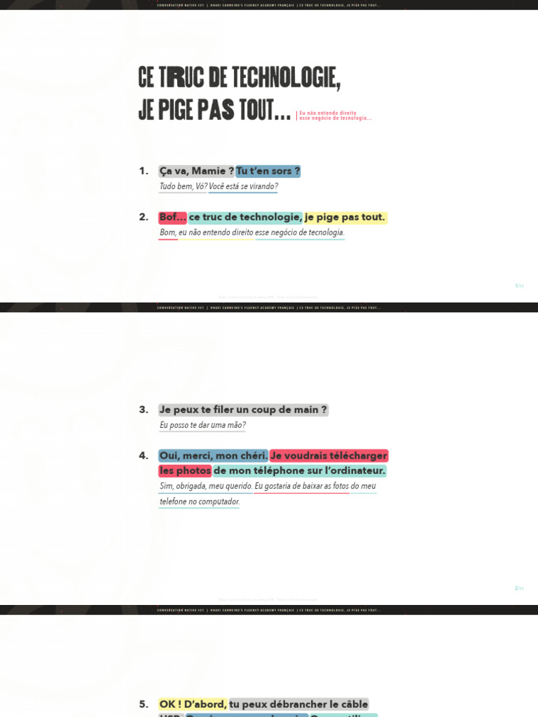 21 Conversation Native Pdf Pdf