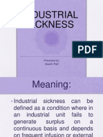 Industrial Sickness