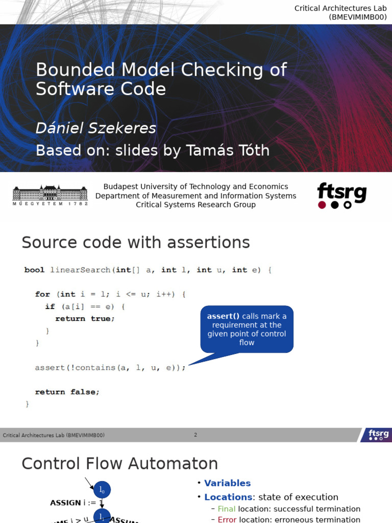 Bounded Model Checking | PDF