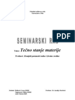 Hemijski Parametri Seminarski