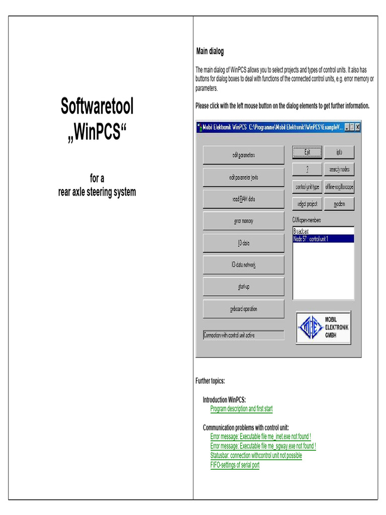 BA WinPCS V200 Engl | PDF