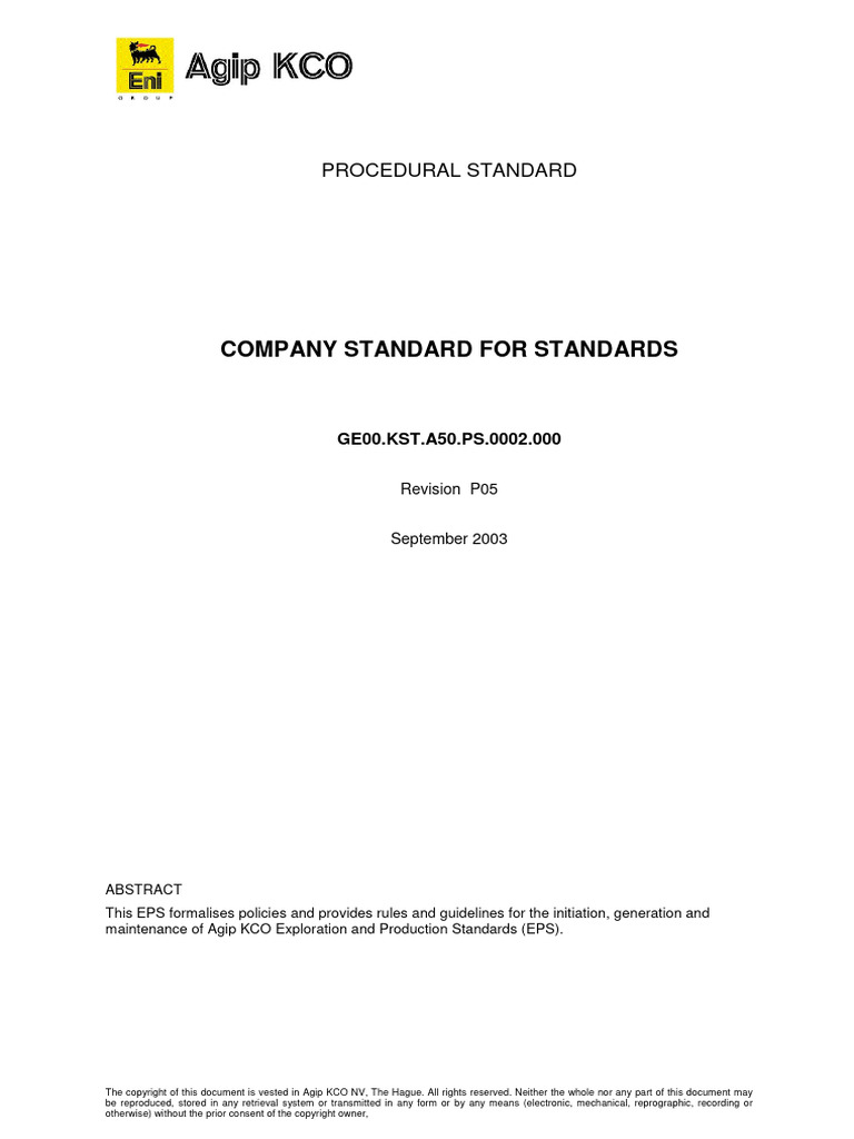 P0Standard For Standards | PDF