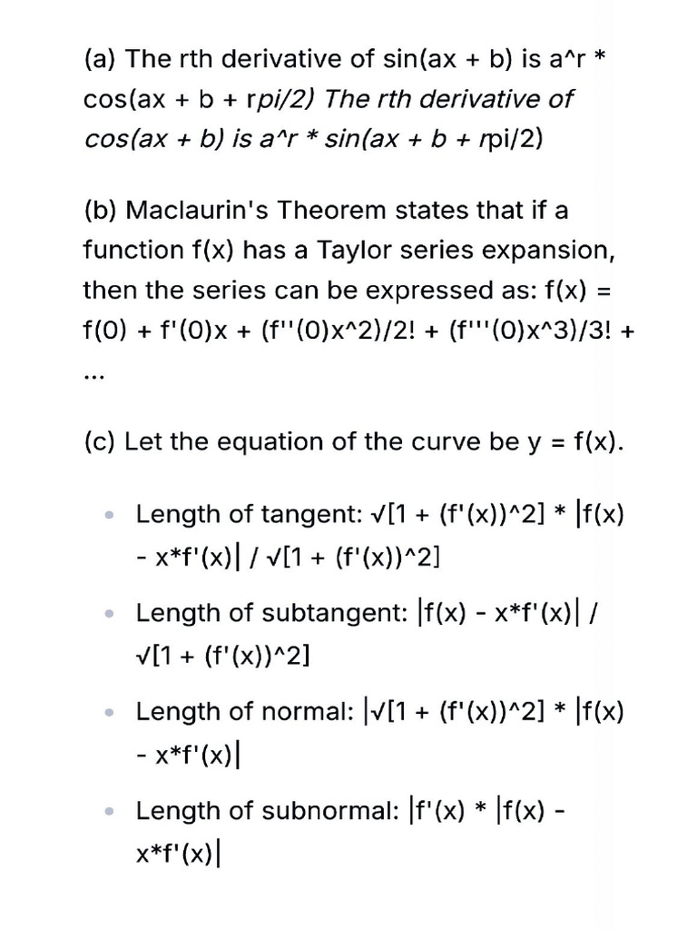 Math's Solution Sem 1. | PDF