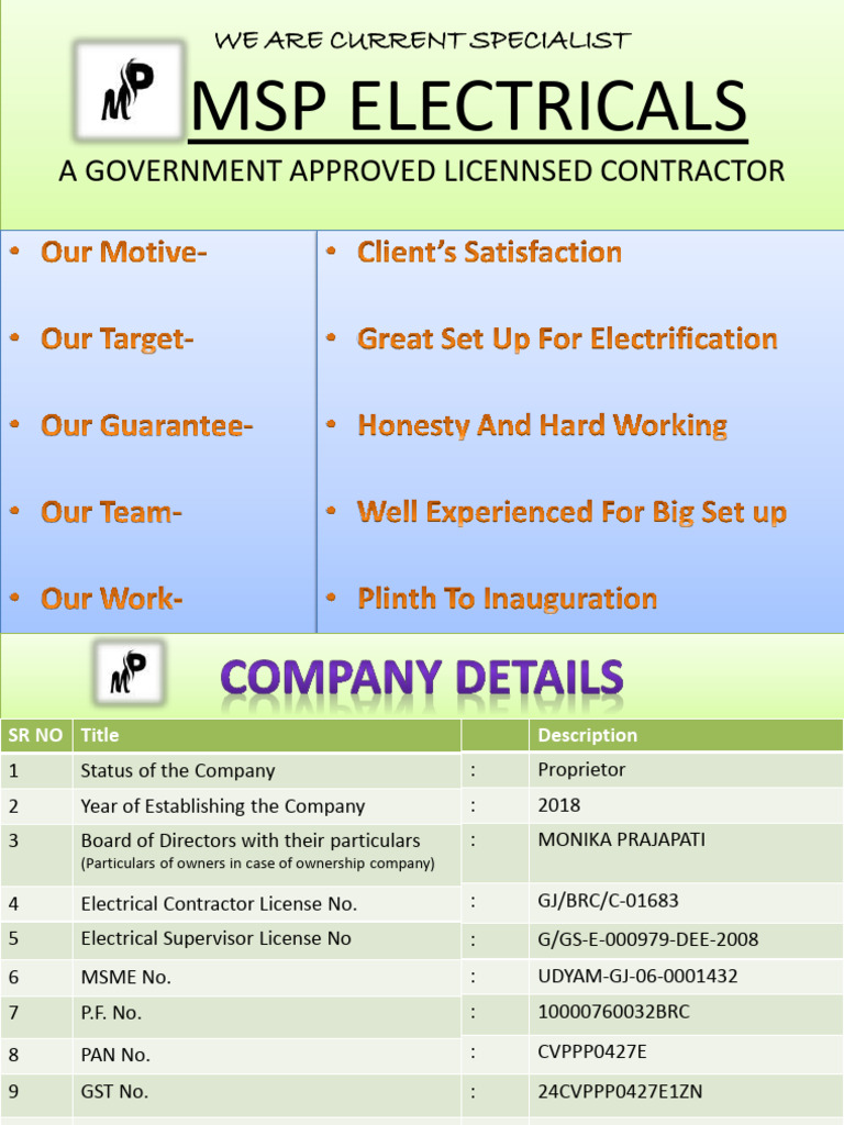 MSP Profile | PDF