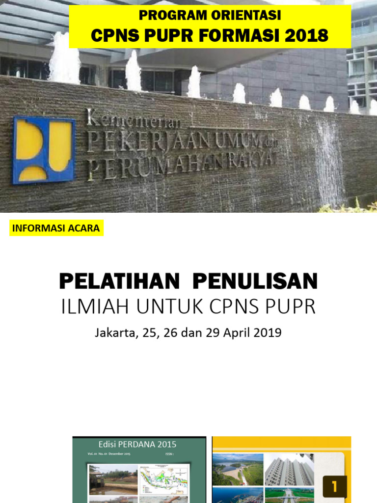 Pelatihan Penulisan Ilmiah Pdf