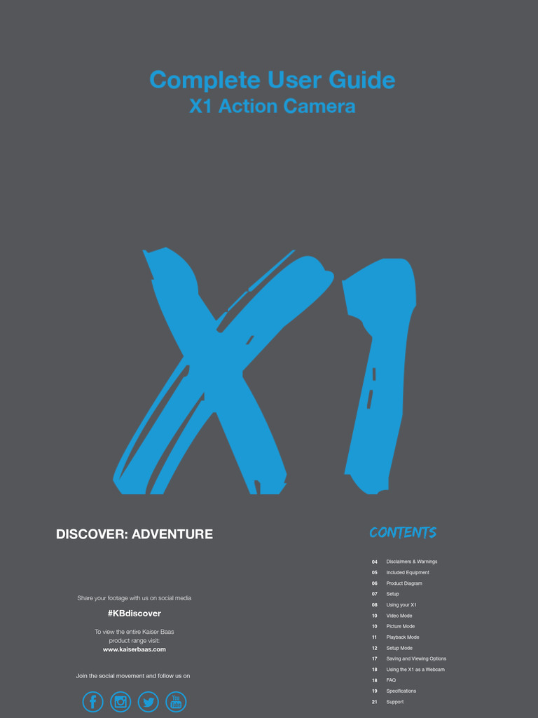 X1 User Guide LR | PDF