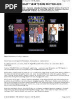 Download VEGETARIAN vs OMNIVORE BODY BUILDER - Comparison SIDE by SIDE - Who is the Biggest in the World Meat or Plant Protein Vegan or Carnivore Lowcarb Paleo High Estrogen Crossfit Saturated Fat Diet by VeganVegetarianBodybuildingInfo SN76535257 doc pdf
